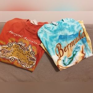 2 t-shirts set: NWOT & EUC